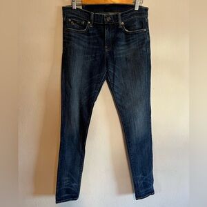 Vintage Polo Ralph Lauren Thompkins Skinny Jeans Y2K Size 30